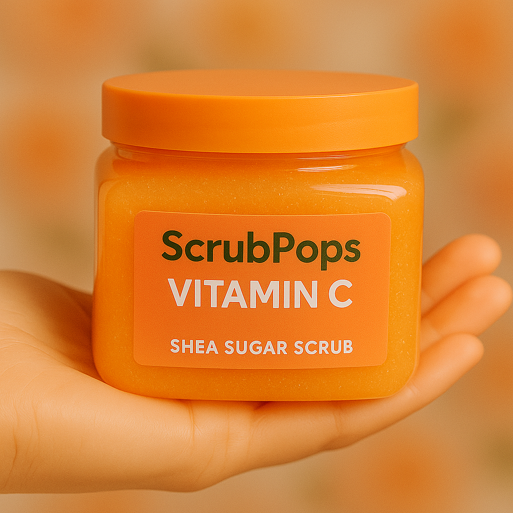 ScrubPops Vitamin C Shea Sugar Scrub – 610g