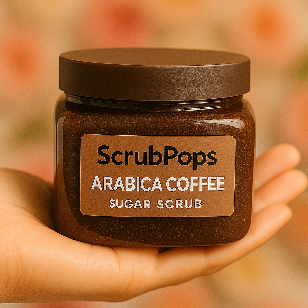 ScrubPops Arabica Coffee Shea Sugar Scrub – 610g