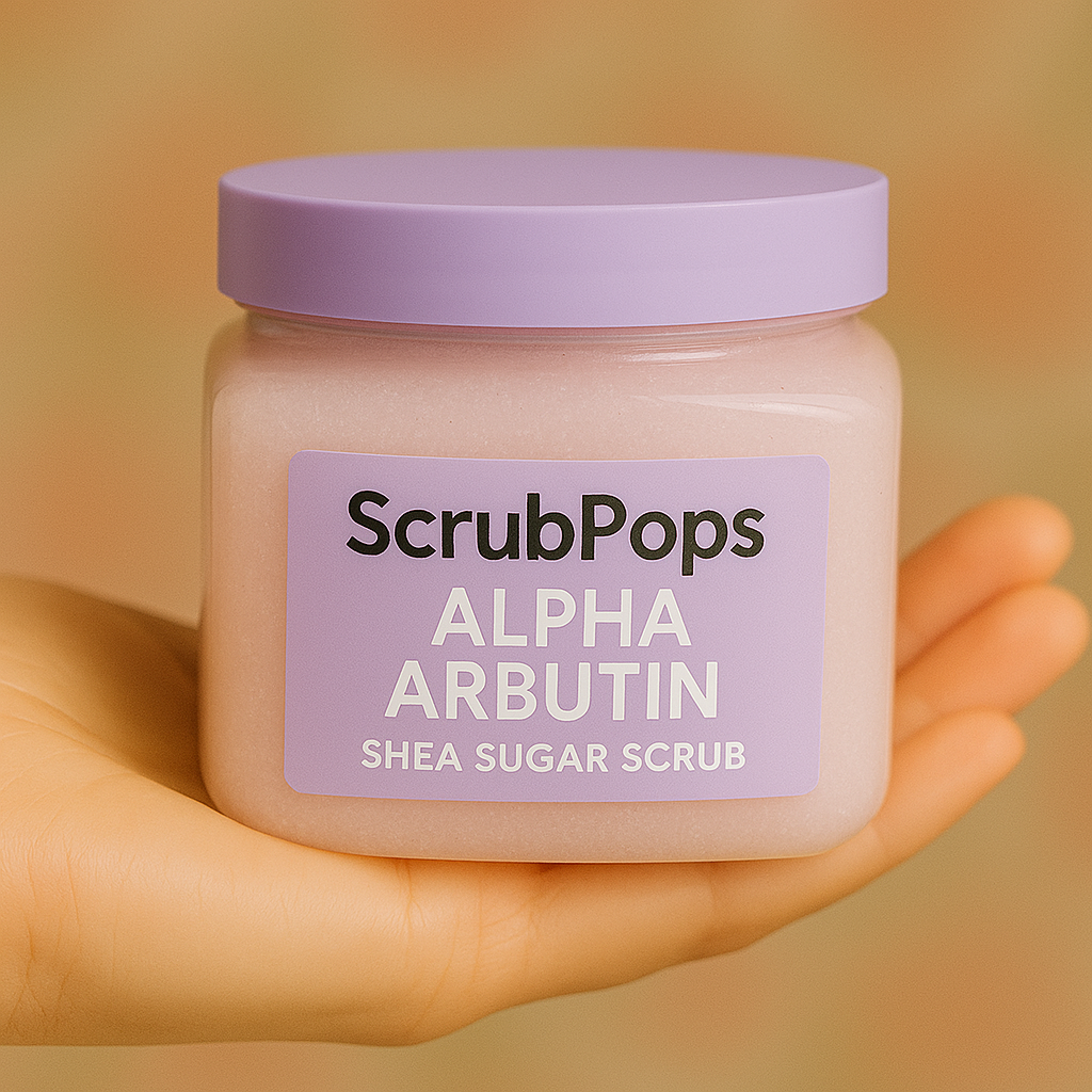 ScrubPops Alpha Arbutin Shea Sugar Scrub – 610g